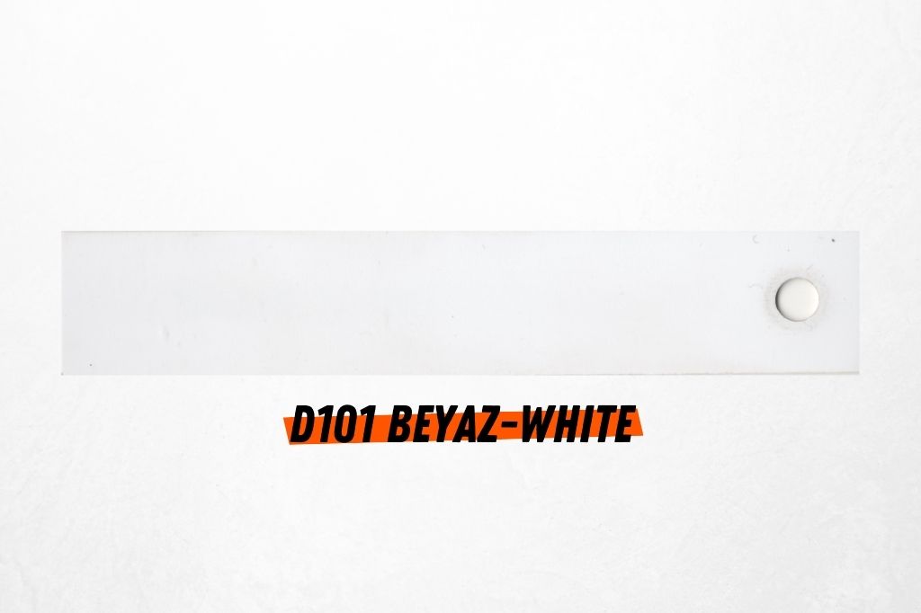 Pvc Kenar Bandı Beyaz D101